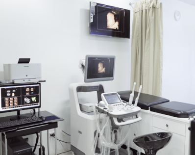 Räume für Ultraschalluntersuchungen